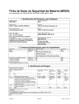 Ficha de Datos de Seguridad del Material (MSDS)