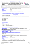 FICHA DE DATOS DE SEGURIDAD