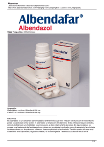 Albendafar - Laboratorios Farsiman