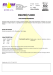 Etiqueta de `FLOW - MASTER FLOOR - MULTIUSOS RESIDUAL