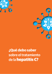 ¿Qué debo saber sobre el tratamiento de la hepatitis C?