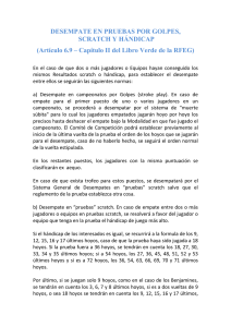 Desempates en Torneos