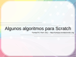 Algunos algoritmos para Scratch