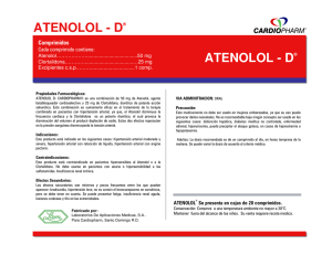 atenolol - d® atenolol - d