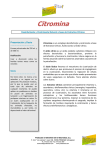 Citromina - Probena, SL