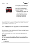 BOSS VE-20 - Valencia Musical