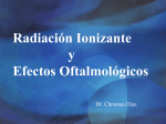Radiación Ionizante - Oftalmología Hospital del Salvador