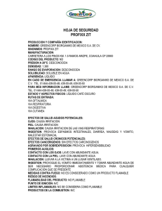 hoja de seguridad profixx zit
