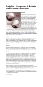 GentleYag depilación en pieles oscuras y bronceadas