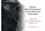 Efectos Macro/Financieros de las Reformas Financieras