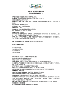 hoja de seguridad fulvimax alga +