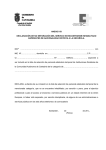 ANEXO II-B DECLARACIÓN DE NO SEPARACIÓN DEL SERVICIO