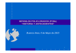 BIFENILOS POLICLORADOS (PCBs) “HISTORIA Y