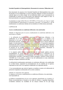 Documento Consenso - Sociedad Española de Odontopediatría