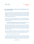 a la reforma concursal introducidas por la Ley 9/2015 - Pérez