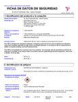 ficha de datos de seguridad