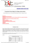 Tratamiento farmacológico de la Hipercolesterolemia