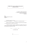 MODELO XII: Acuerdo y notificación al interesado de denegación de