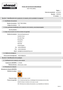 EasyFind Safety Data Sheet