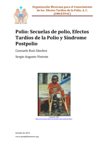 Polio: Secuelas de polio, Efectos Tardíos de la Polio y