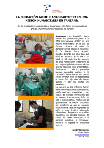 la fundación jaime planas participa en una misión humanitaria en