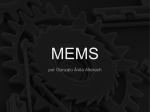 Introducción a MEMS (sistemas microelectromecánicos)