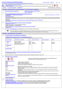FICHA DE DATOS DE SEGURIDAD (REACH)