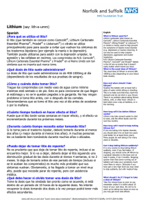 Lithium - Choose Your Medication