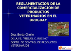 Reglamentación de la comercialización de productos veterinarios