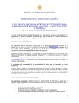 instructivo de postulación - Banco Central del Uruguay