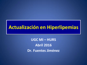 Actualización en Hiperlipemias