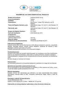 Cetirizina GAL® 10 mg