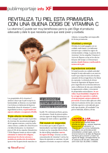 ReVITalIza Tu PIel esTa PRImaVeRa con una buena dosIs de