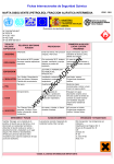 Nº CAS 64742-88-7. International Chemical Safety Cards (WHO