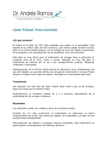 Láser Fráxel: Fraccionado