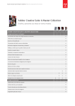 Adobe CS6 Master Collection Version Comparison for Channel