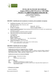 MSDS - Lluch Essence