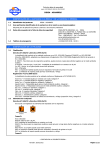 Ficha de datos de seguridad de `AGUARRÁS`