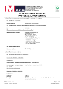 Fuego-net pastillas de autoencendido