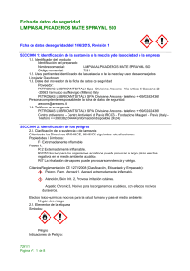 SDS7291-Limpiasalpicaderos Mate spray ml 500 es