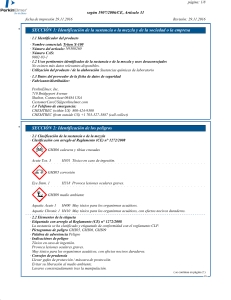 Ficha de datos de seguridad