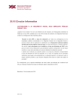 CIRCULAR INFORMATIVA 35.15 Cotització a la SS dels empleats