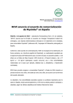 ROVI anuncia el acuerdo de comercialización de Mysimba en España