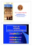 Estudios de cohorte - Bibliotecas Universidad de Salamanca