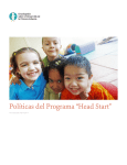 Políticas del Programa “Head Start”