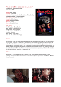 Un hombre lobo americano en Londres