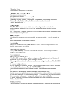 Polaramine Crema (Antihistamínico, antiprurítico, cicatrizante