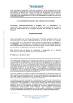 1 | Página A LA COMISION NACIONAL DEL MERCADO DE
