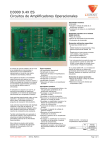 D3000 9.4X ES Circuitos de Amplificadores Operacionales