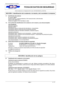 ficha de datos de seguridad - djchem chemicals poland sa